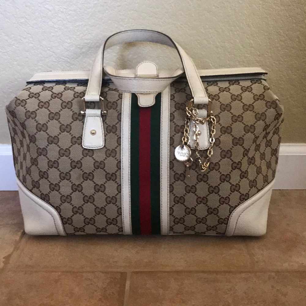 Vintage Gucci Large Treasure Boston handbag